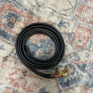 Tory Burch Patent Rotating Belt (Size Medium)